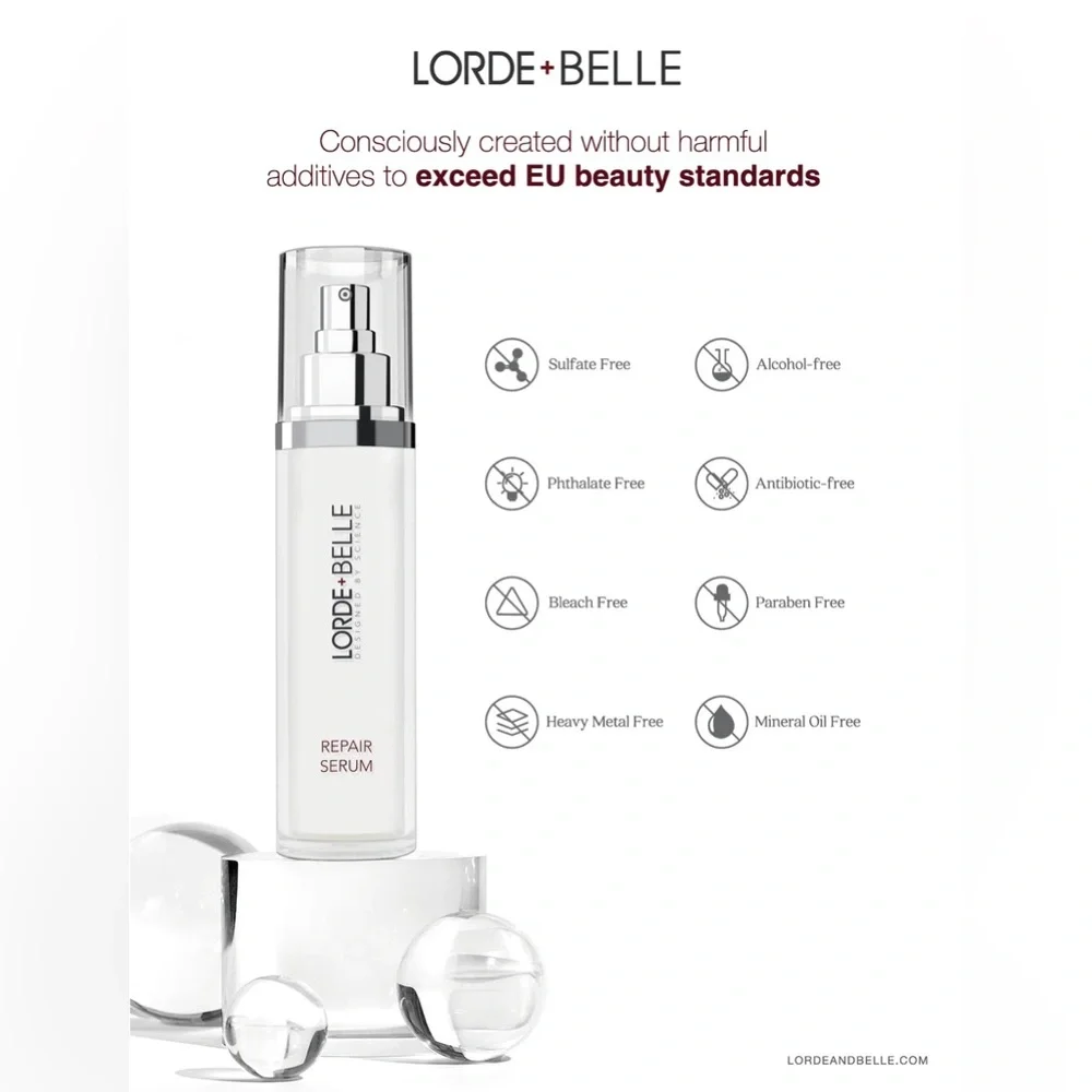 MSRP $129 LORDE + BELLE REPAIR SERUM - Picture 3 of 4